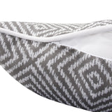 20 x 20 Outdoor Pillow Helm Pewter- Poly Insert