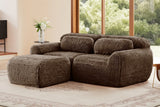 MELLOW 80" Loveseat with 1 Ottoman