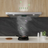 CIARRA 30 inch Under Cabinet range Hood with 200 CFM Powerful Airflow & 3-Speed Fan, Energy-Efficient LED Lighting CAS75905-OW