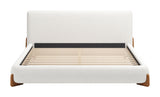Baris King Bed Ivory