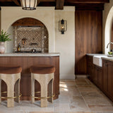 Bocceli - Counter Stool - Natural Base