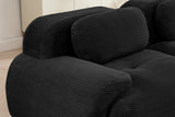 MIA 117'' 3-Seater Sofa with 3 Ottomans