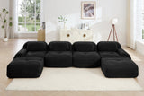 MIA 152'' 4-Seater Sofa with 2 Ottomans
