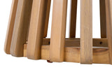 URVON Patio Chair with Side Table