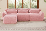 MELLOW 114" 3-Seater Sofa with 1 Ottoman