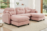 MOLLY 107" 3 Seater with 2 Ottomans