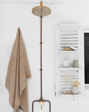 Beige waffle towel set (3 pcs)