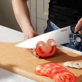 Ciarra Beyond Trio Knife Set with Gift Box, with Chef Knife, Serrated Bread Knife and Utility Knife, High Carbon Stainless Steel with Ergonomic Handle | Midnight Dream