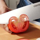 Ciarra Beyond Trio Knife Set with Gift Box, with Chef Knife, Serrated Bread Knife and Utility Knife, High Carbon Stainless Steel with Ergonomic Handle | Sakura Candy