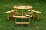 NOVIA 6 Seaters Outdoor Round Set