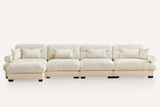 CLOUDIES 173" 4 Seater Sofa with 1 Ottoman