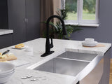 Sifo Hands Free Touchless 1-Handle Pull-Down Sprayer Kitchen Faucet with Motion Sense and Fan Sprayer