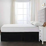 400TC Cotton Sateen Detachable Wrap Around Tailored Bed Skirt