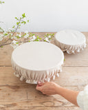 Natural bowl cover set of 2