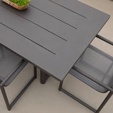 Breeze XL Aluminum Dining Table 102"