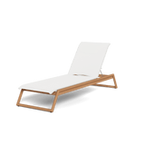 Breeze Xl Teak Stacking Sun Lounge