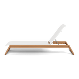 Breeze Xl Teak Stacking Sun Lounge
