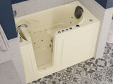 ANZZI Nimbus Series 30" x 59" Therapeutic Walk-In Tub with Microbubbles Hydrotherapy, Heated Backrest, Fast Drain, Chromatherapy, Aromatherapy, and Quick Fill Faucet