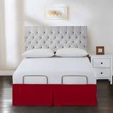 400TC Cotton Sateen Detachable Wrap Around Tailored Bed Skirt