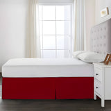 400TC Cotton Sateen Detachable Wrap Around Tailored Bed Skirt