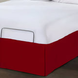 400TC Cotton Sateen Detachable Wrap Around Tailored Bed Skirt