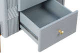 HERIN Modern Nightstand with 2 Storage Drawer