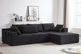 NOUVA 108" Chenille Right Chaise Sectional