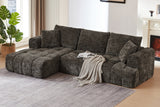 ELARA 108" Chenille Left Chaise Sofa