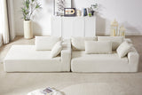 NOUVA 108" Chenille Left Chaise Sectional