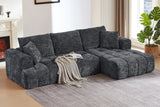 ELARA 108" Chenille Right Chaise Sofa