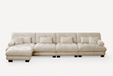 CLOUDIES 173" 4 Seater Sofa with 1 Ottoman
