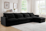 PERTH 157" 4-Seater Sofa with 1 Ottoman