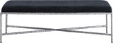 Valley - Bench With Silver Frame