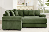 DESEO 79" Sectional Sofa with Ottoman