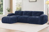 MYLO 110" 3-Seater Sofa with 1 Ottoman
