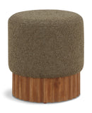 Veranda - Ottoman / Stool With Brown Base