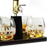 Wine & Whiskey Decanter Set 1100ml