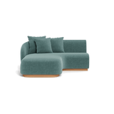 Como Curved Chaise Left