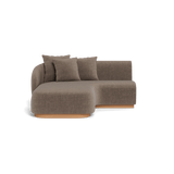 Como Curved Chaise Left