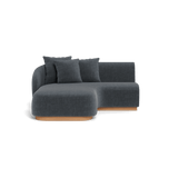 Como Curved Chaise Left