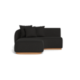 Como Curved Chaise Left