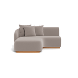 Como Curved Chaise Left