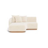 Como Curved Chaise Left