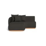 Como Curved Chaise Left