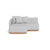 Como Curved Chaise Left