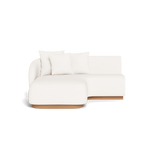 Como Curved Chaise Left