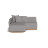 Como Curved Chaise Left