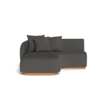 Como Curved Chaise Left