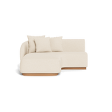 Como Curved Chaise Left