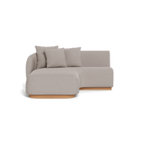 Como Curved Chaise Left